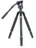 Kowa TSN601 kaukoputki + zoom (20-60x) + laukku + jalusta Sirui R2004 ja VH-10 videopää